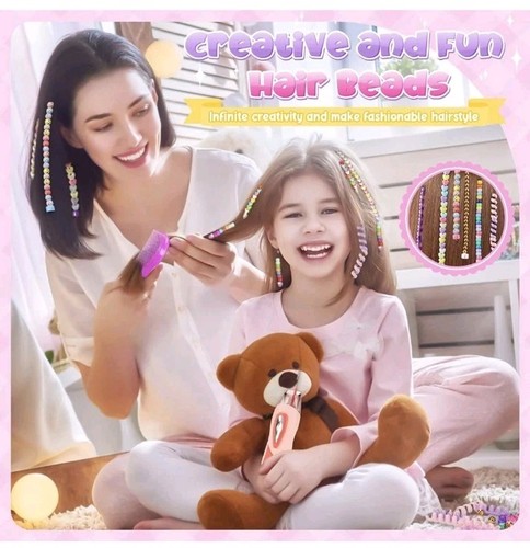 Girls hair braiding kit - girls,