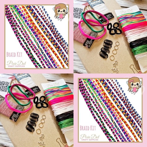Diy hair wrap complete - wrap, kit