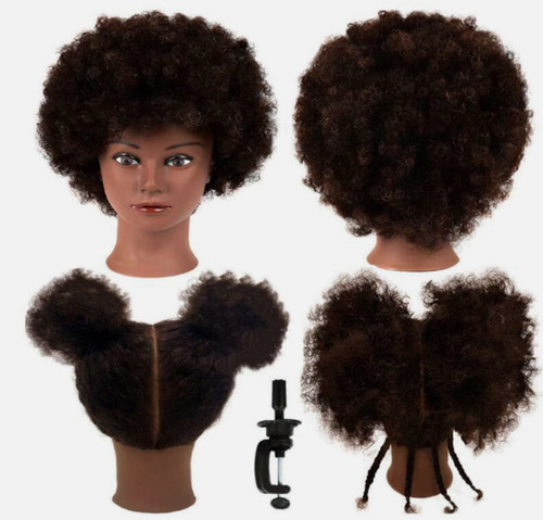 Afro braiding practice kit - afro,