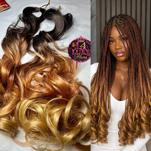 French curl braiding hair - curl,