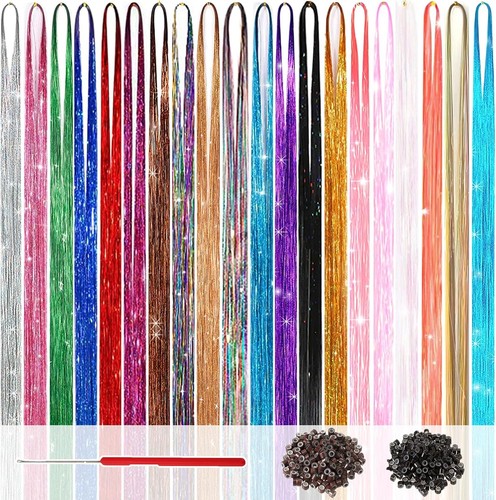 Hair tinsel colors - 20,