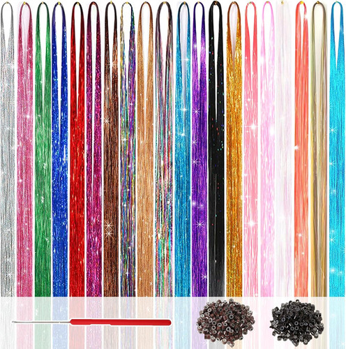Hair tinsel colors - tinsel,,
