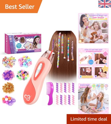 Colorful hair braiding kit - braiding, for