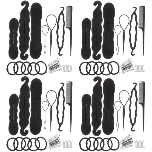 Reusable hair bun - hair, makers