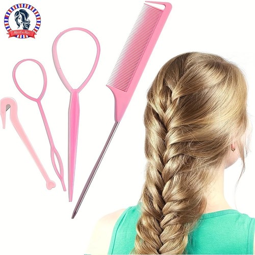 4pcs topsy tail hair tool - hair, set